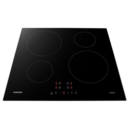 Samsung NZ64M3NM1BB/OL fekete, beépíthető, indukciós, főzőzóna: 4, beépíthető méret: 56cm, főzőlap