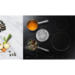 Samsung NZ64N9777BK/E2 fekete, beépíthető, indukciós, főzőzóna: 3, beépíthető méret: 56cm, főzőlap