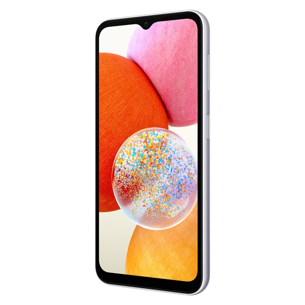 Samsung SM-A146P Galaxy A14 6,6" 5G 4/64GB DualSIM ezüst okostelefon
