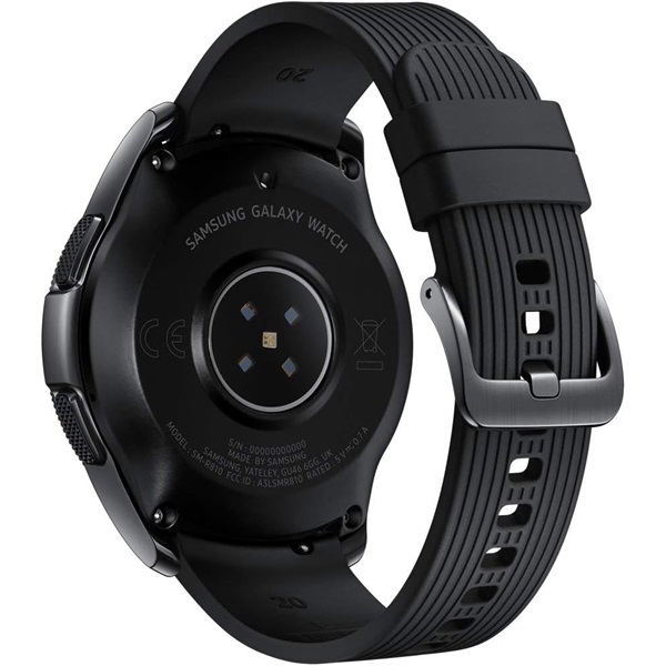 Samsung SM-R810NZKAXEH Galaxy Watch (42 mm) fekete okosóra