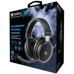 Sandberg 126-42 HeroBlaster vezeték nélküli Bluetooth headset (Újracsomagolt)