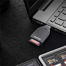 Sandisk 00226797 QFLOW UHS-I USB-A SD kártyaolvasó