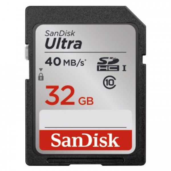 Sandisk 32GB SD (SDHC Class 10) Ultra memória kártya