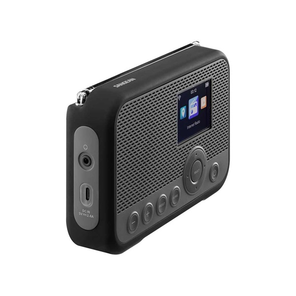 Sangean WFR-39 G/B FM-RDS/ DAB rádió/online zenei streaming internet rádió