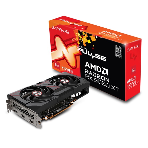 Sapphire AMD RX 9060 XT Pulse 16GB GDDR6 128bit PCIe videókártya