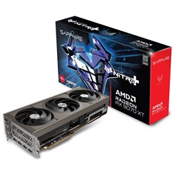Sapphire NITRO+ AMD RX 9070 XT OC 16GB GDDR6 256bit PCIe videókártya