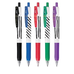 Zebra Sarasa Clip 0,7 Zebra Stripes 5pcs zselés toll