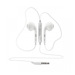 Sbox IEP-204W fehér mikrofonos fülhallgató
