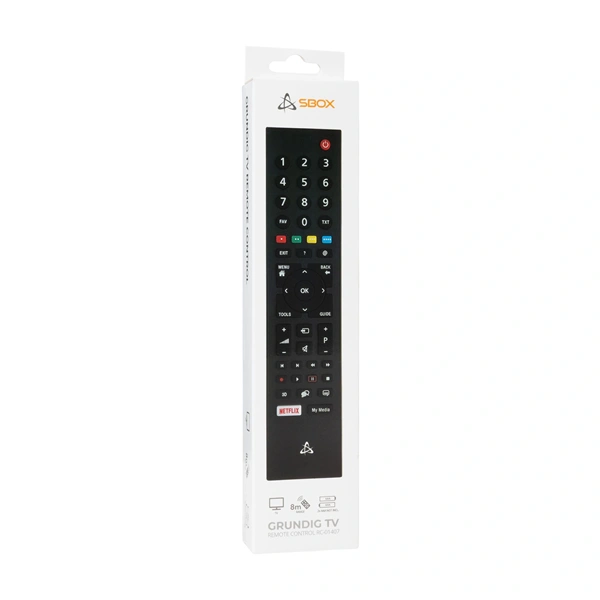 Sbox TV távirányító GRUNDIG készülékhez (elemek nélkül)