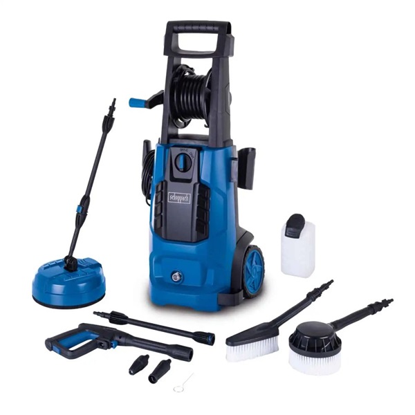 Scheepach HCE 2800 - elektromos magasnyomású mosó 180 bar, tartozékokkal