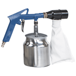 Scheppach 7906100720 szemcsegyűjtős homokfúvó pisztoly