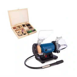 Scheppach HG 35 - lexidrive rendszerrel kettős köszörű-polírozó