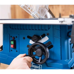 Scheppach HS 254 - asztali körfűrész + ajándék 2. fűrészlap 48 f.