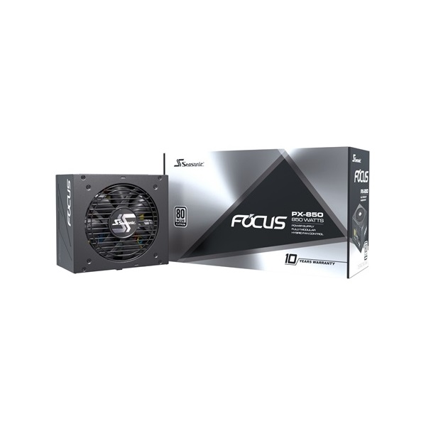 Seasonic Focus PX ATX gaming tápegység 850W 80+ Platinum BOX