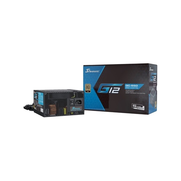 Seasonic G12 GC ATX desktop tápegység 550W 80+ Gold BOX