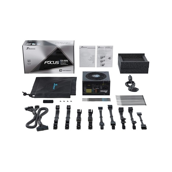 Seasonic Prime PX ATX gaming tápegység 650W 80+ Platinum BOX
