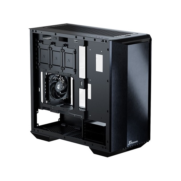 Seasonic Synchro Q704 650W Mid Tower számítógépház fekete