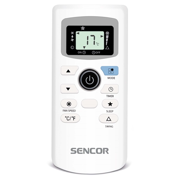 Sencor SAC MT9031C Wi-Fi-s fekete mobil klíma