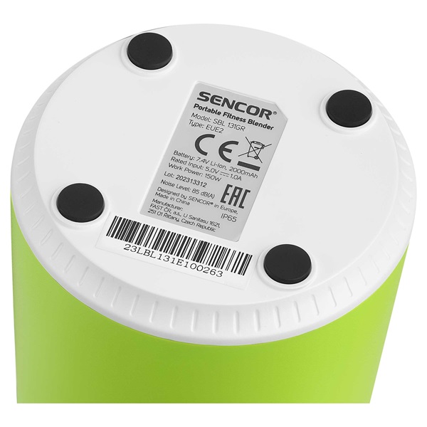 Sencor SBL 131GR 0,5L zöld smoothie készítő