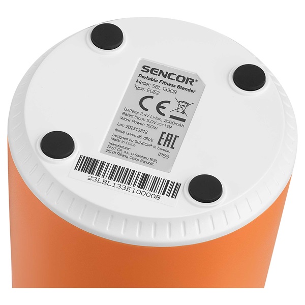 Sencor SBL 133OR 0,5L narancssárga smoothie készítő