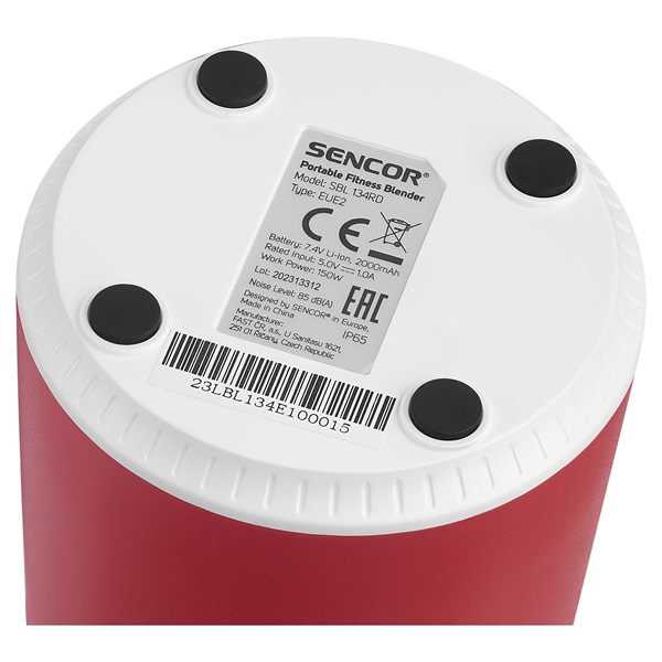 Sencor SBL 134RD 0,5L piros smoothie készítő