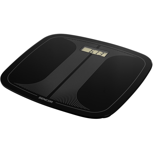 Sencor SBS 2406BK fekete személymérleg