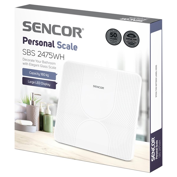 Sencor SBS 2475WH személymérleg