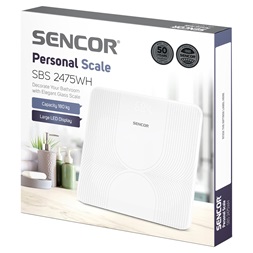 Sencor SBS 2475WH személymérleg