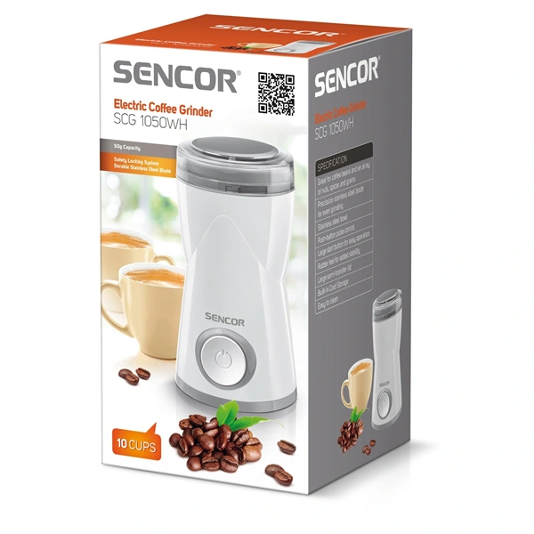 Sencor SCG 1050WH fehér kávédaráló
