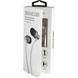 Sencor SEP 300 WHITE mikrofonos fehér fülhallgató