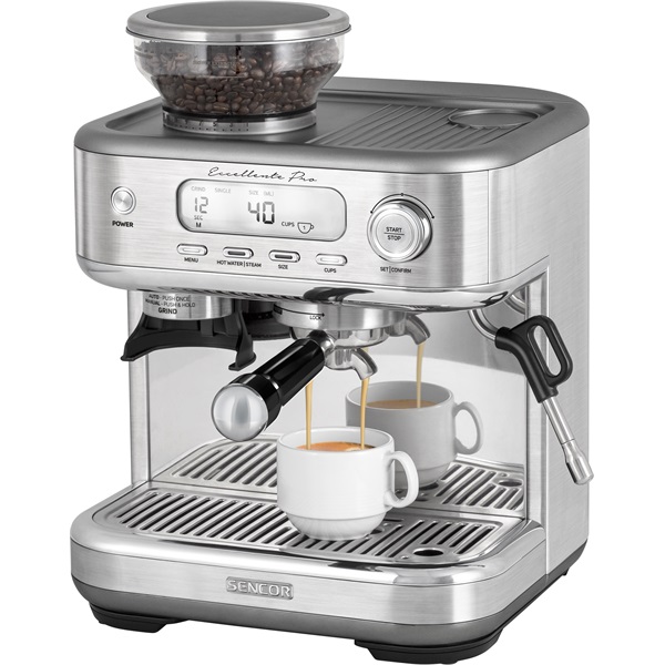 Sencor SES 6050SS ezüst presszó kávéfőző