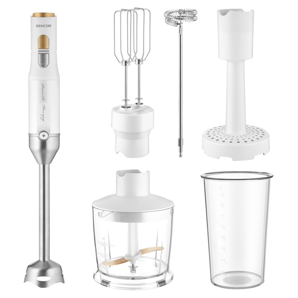 Sencor SHB 6441WH 6in1 fehér botmixer szett