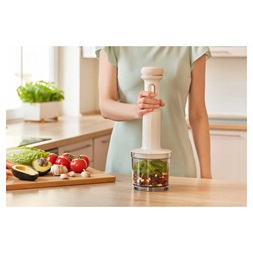 Sencor SHB 9130WH fehér akkumulátoros botmixer szett