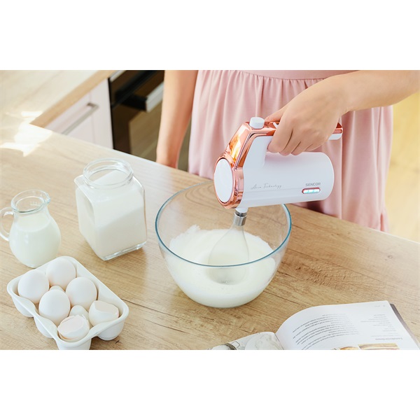 Sencor SHM 9000WH fehér akkumulátoros kézi mixer