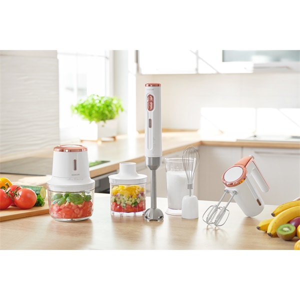 Sencor SHM 9000WH fehér akkumulátoros kézi mixer