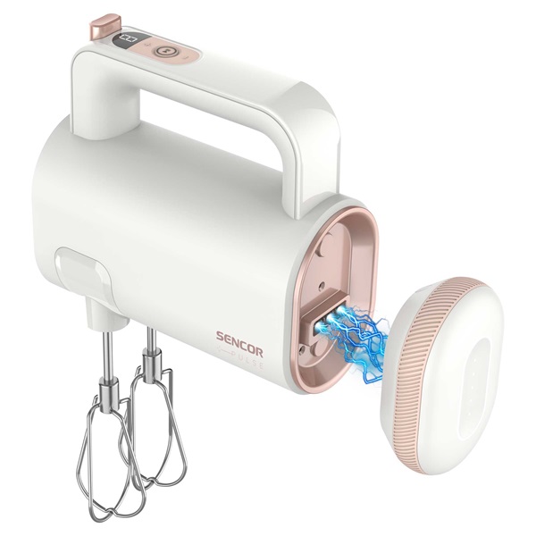 Sencor SHM 9130WH fehér akkumulátoros kézimixer
