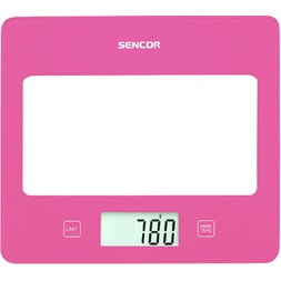 Sencor SKS 5038RS rózsaszín konyhai mérleg