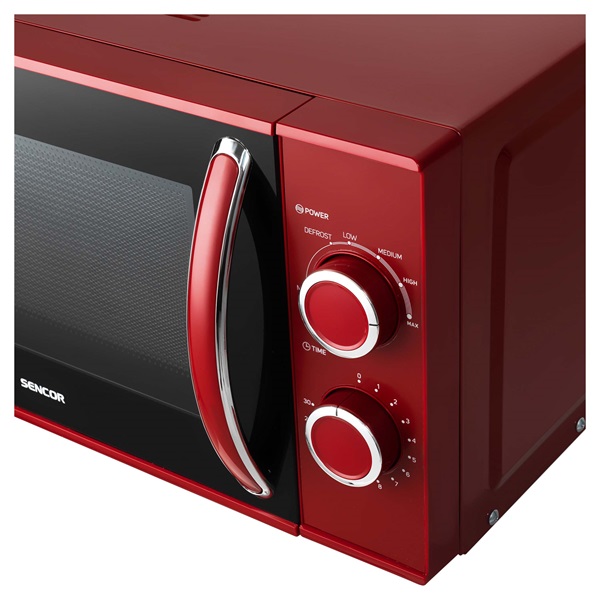 Sencor SMW 1517RD 700W 17L piros mikrohullámú sütő