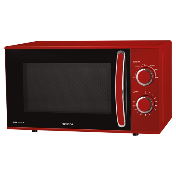 Sencor SMW 1517RD 700W 17L piros mikrohullámú sütő