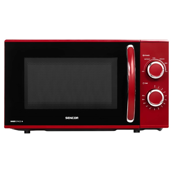 Sencor SMW 1517RD 700W 17L piros mikrohullámú sütő