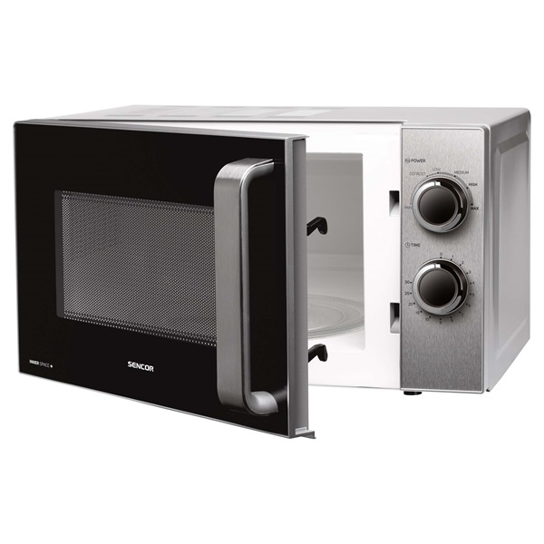 Sencor SMW 2117SS 700W 17L ezüst mikrohullámú sütő