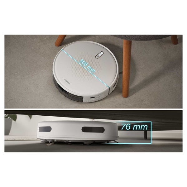 Sencor SRV 4150WH fehér robotporszívó