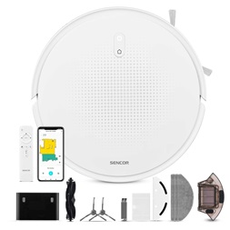 Sencor SRV 7450WH fehér robotporszívó