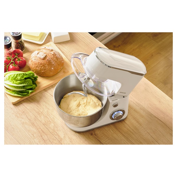 Sencor STM 3630WH 1300W, 5,5L, fehér konyhai robotgép