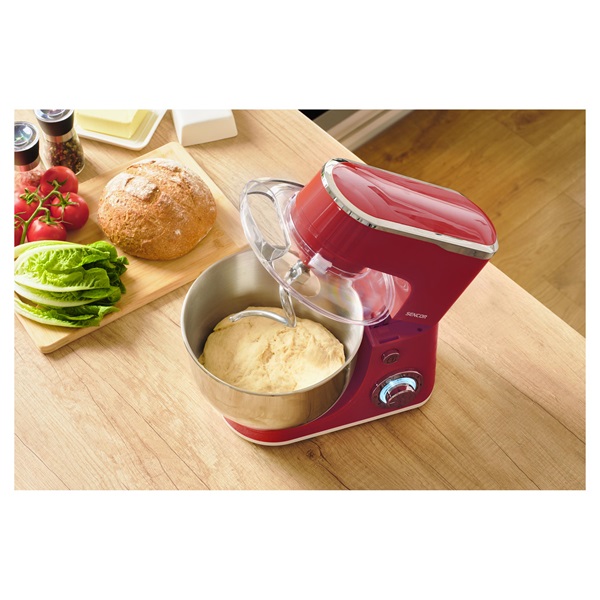 Sencor STM 3634RD 1300W, 5,5L, piros konyhai robotgép