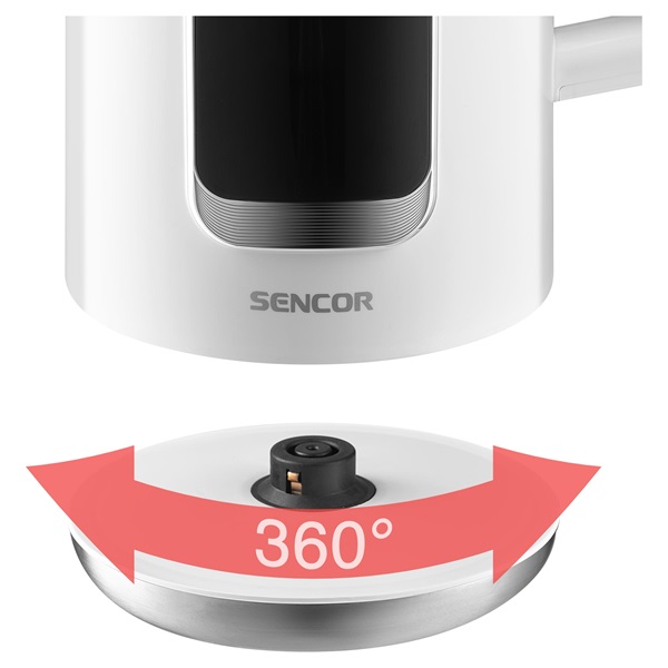 Sencor SWK 0950WH 1,7L-es fehér vízforraló