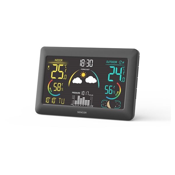 Sencor SWS 4900 időjárás állomás vezeték nélküli szenzorral