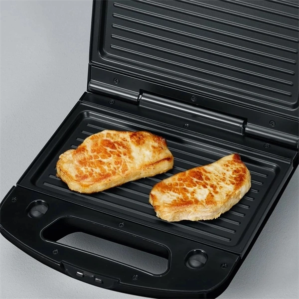 Severin SA2968 3in1 inox-fekete gorfi - grill/panini - szendvicssütő
