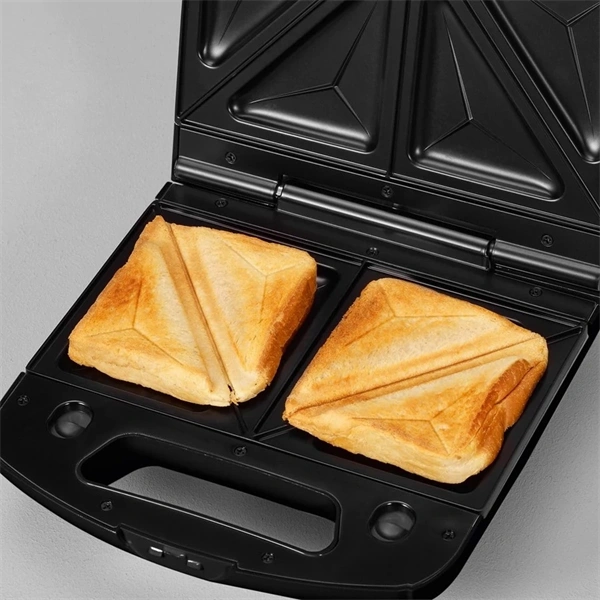 Severin SA2968 3in1 inox-fekete gorfi - grill/panini - szendvicssütő