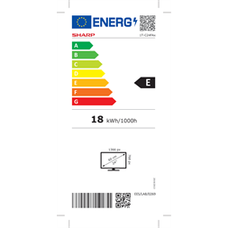 Sharp 24" 24FA2E HD Ready LED TV